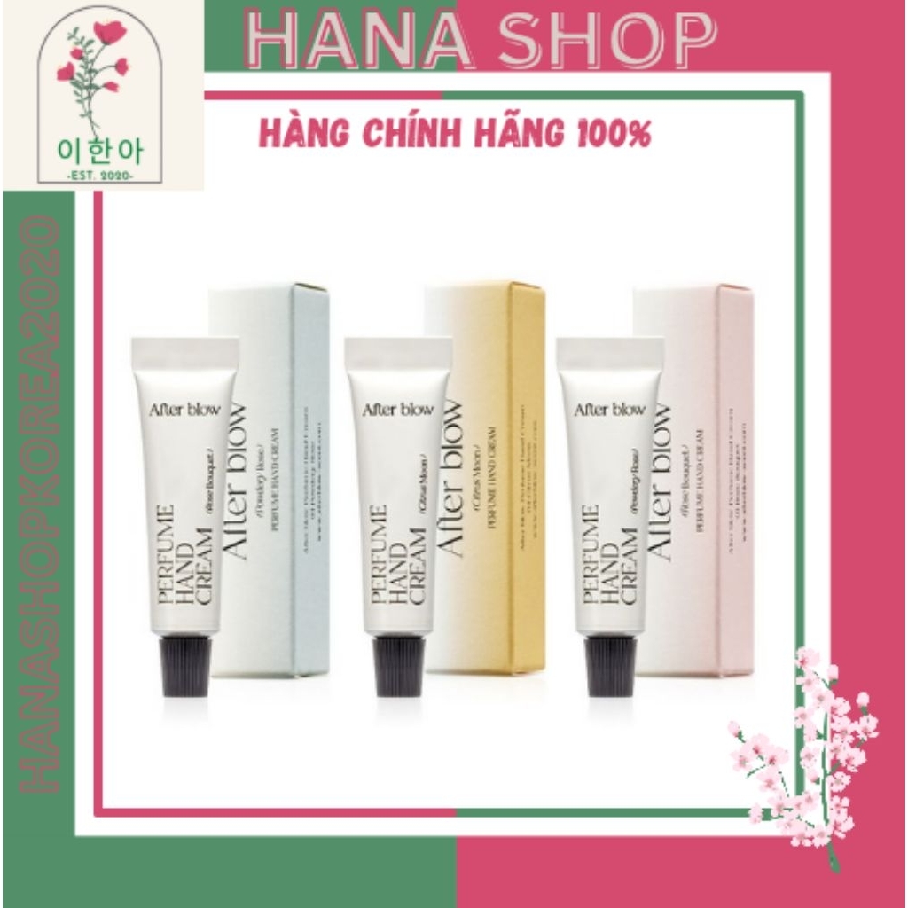Set dùng thử kem dưỡng da tay After Blow 6mlx3