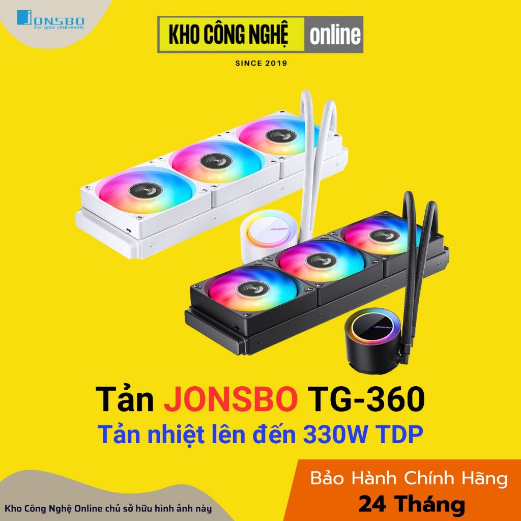 Tản Nhiệt Nước AIO JONSBO TG-360 ARGB (Hàng Chính Hãng)