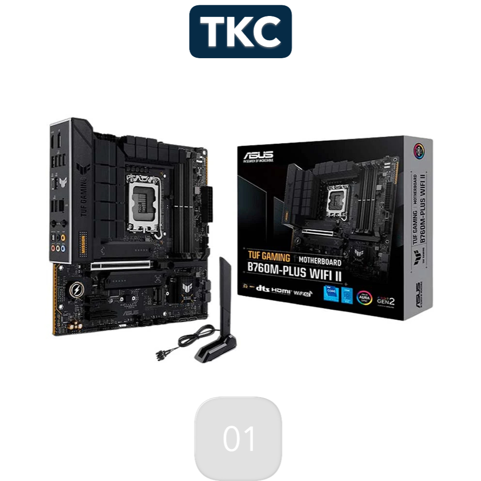 Mainboard Asus TUF B760M-PLUS WIFI II D5 New Hãng