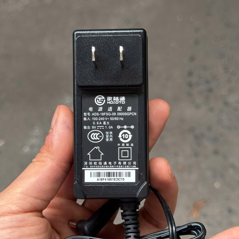 Dây Sạc máy pos D210 9v 1a xịn, sạc pin máy quẹt thẻ ngân hàng POS D210