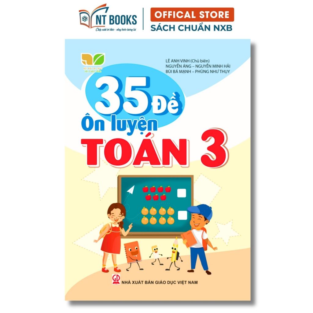Sách 35 Đề Ôn Luyện Toán Lớp 3 (Kết nối tri thức với cuộc sống)