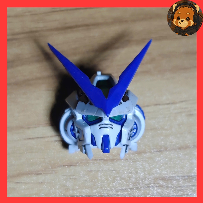 [Part lẻ mô hình Gundam] Phụ kiện đầu Astray Blue Frame, Daban 8810 MG 1:100, 2nd đã qua lắp ráp