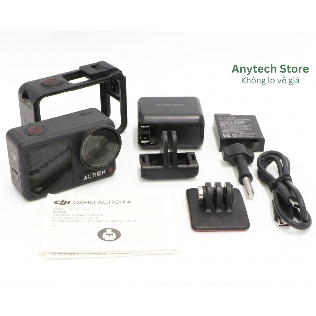 Dji Action 4/5 Pro Standard Combo Likenew ( Used ) 99% Fullbox