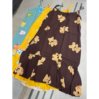 Váy Lanh hai dây Free size dưới 60kg