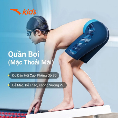 ANTA KIDS Quần Bơi Thể Thao Bé Trai 3826332458