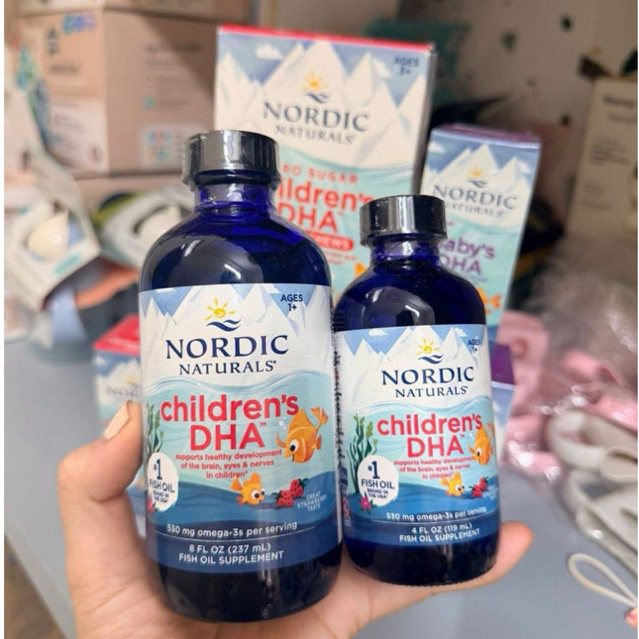 Nordic Naturals Children's DHA - Siro DHA Children's Nordic Naturals Mỹ 1y-6y