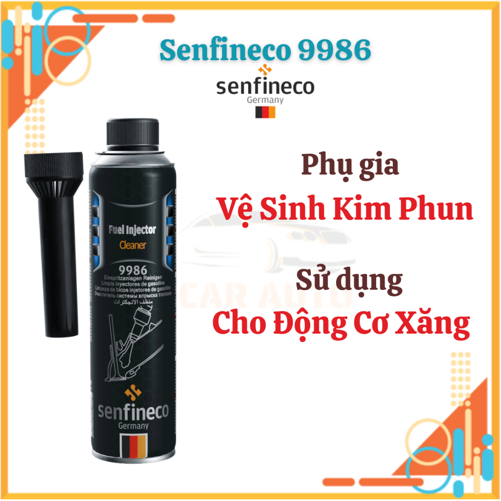 Dung Dịch Súc Béc Xăng - Senfineco Fuel Injection Cleaner 9986 [300ML]