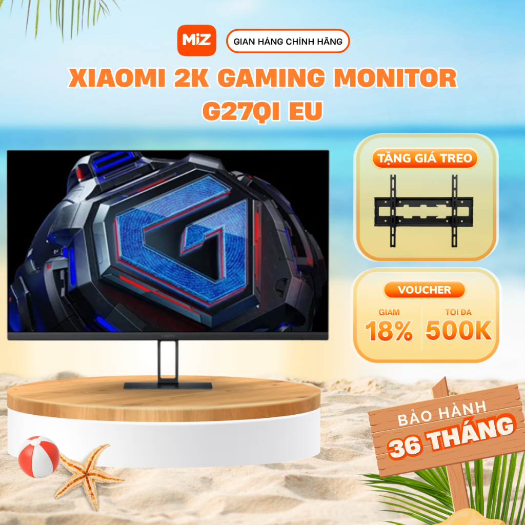 Xiaomi 2K Gaming Monitor G27Qi - Bảo hành 36 Tháng chính hãng