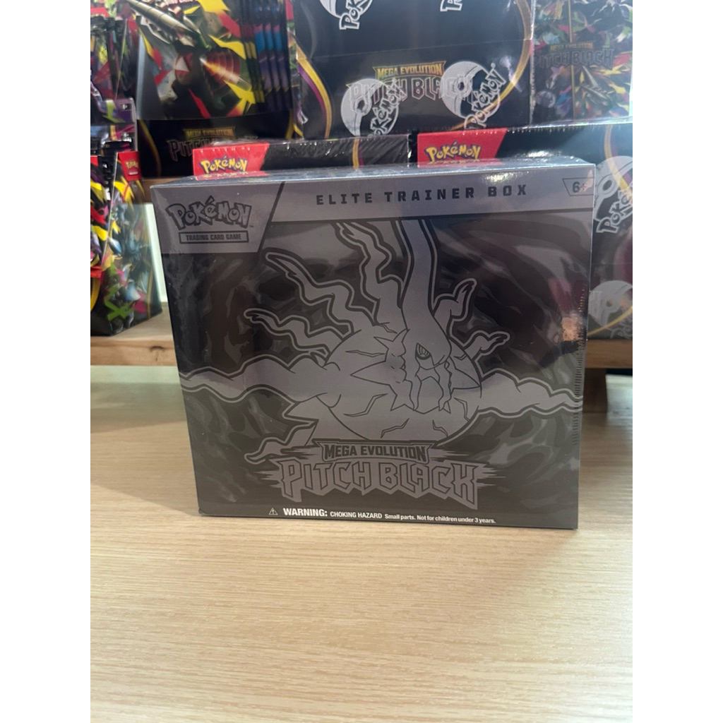 Pokemon TCG Mega Evolution: Pitch Black Elite Trainer Box (ETB) | Hộp Sưu Tầm Pokémon Cao Cấp | Box 
