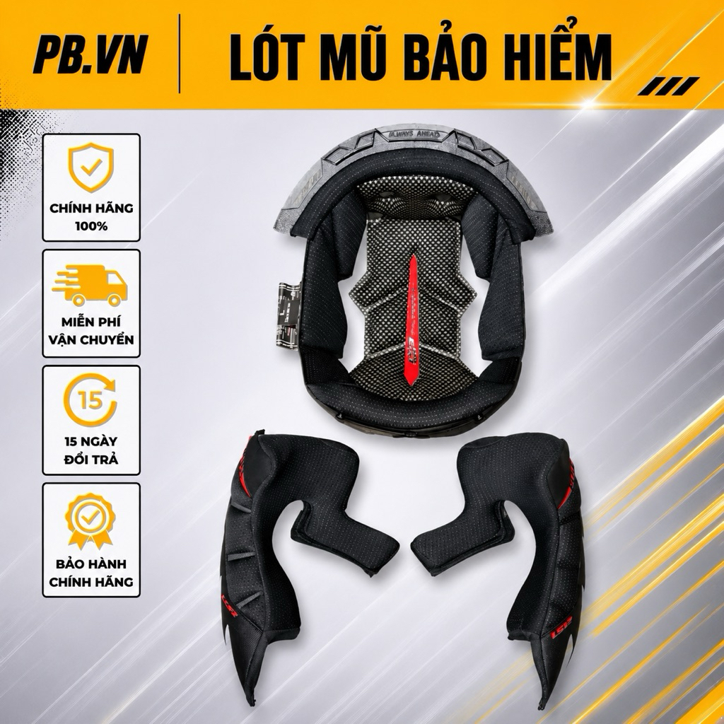 Lót mũ bảo hiểm LS2 EGO ZEUS FF901 FF807 FF805 FF800 FF327 FF353 OF618 OF600 MX702 E71 E33