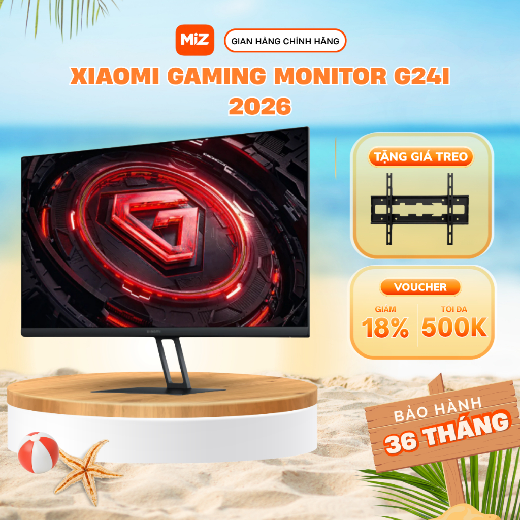 Xiaomi Gaming Monitor G24i - Bảo hành 36 Tháng chính hãng
