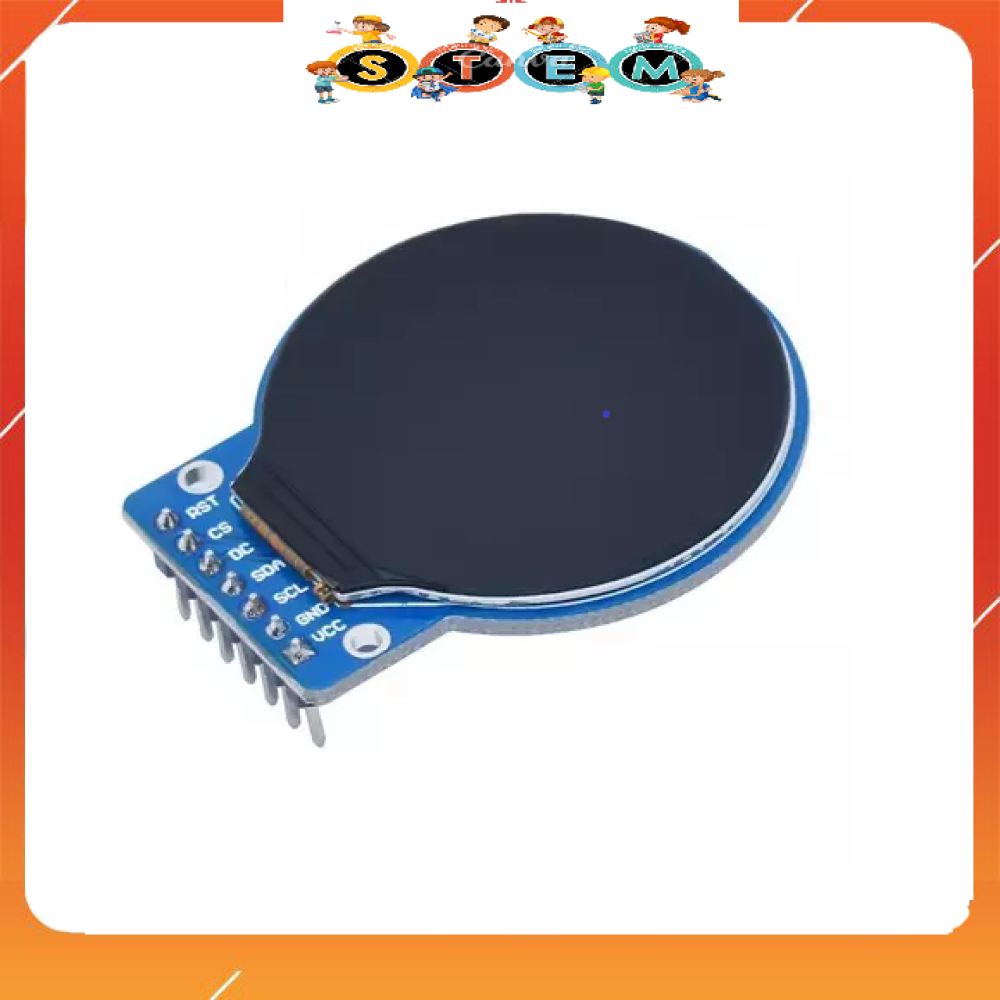 [Stem A-Z][G151] Màn Hình LCD TFT IPS 1.28 Inch 240x240 (Đã Hàn Chân)
