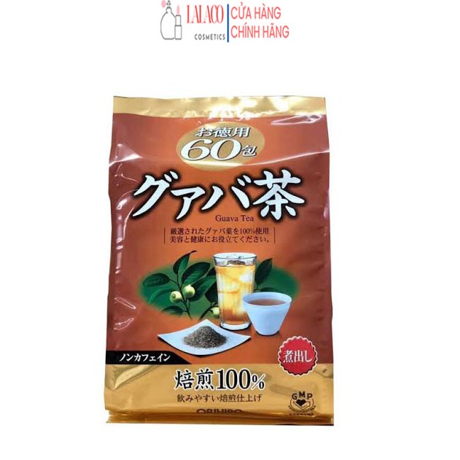 Trà Ổi Giảm Cân Orihiro Guava Tea Nhật Bản 60 Gói