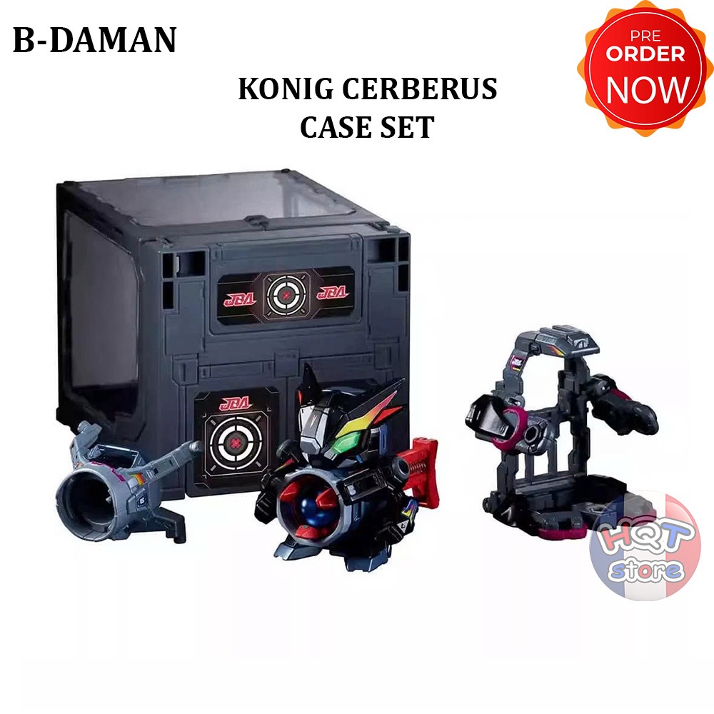 [Case Set] Robot bắn bi B-Daman Konig Cerberus OS T-Spark