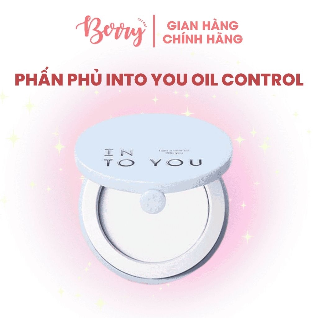 INTO YOU - Phấn phủ nén Into You Oil Control Pressed Powder