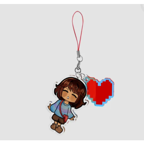 Frisk Undertale Acrylic 2-Piece Keychains