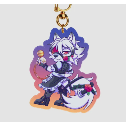 Von Lycaon Maid Keychain NANGDECOR SHOP