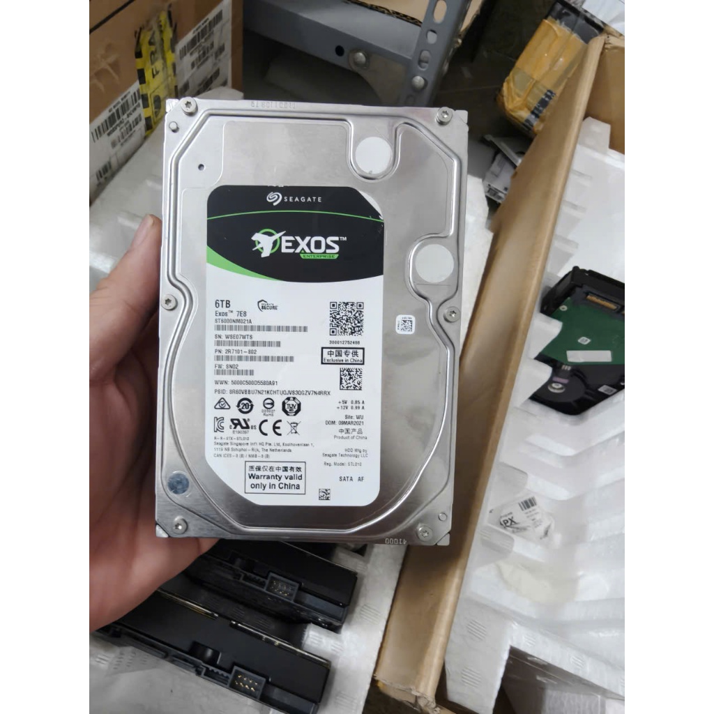 [SIÊU PHẨM]HDD ,ổ cứng Seagate exos, Dell Datacenter,WD purple 4TB, 6TB used