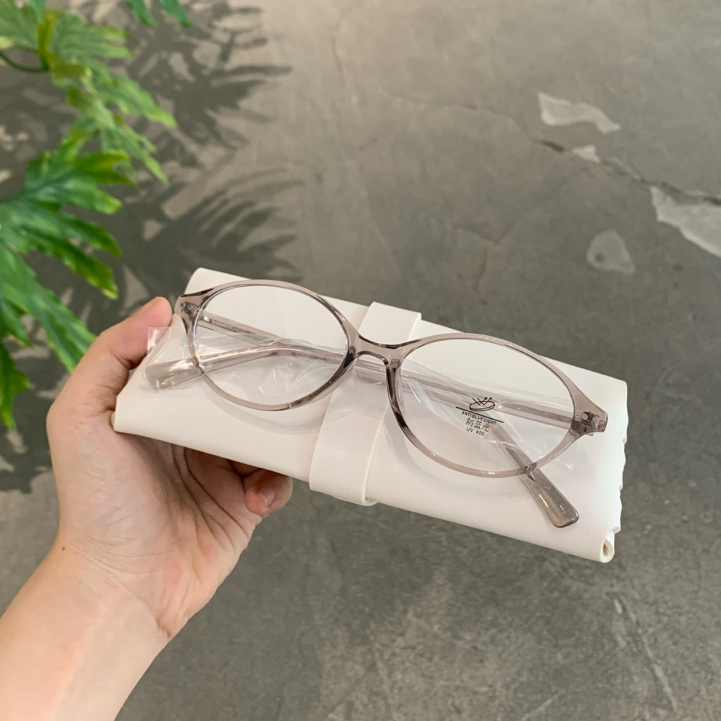 Kính oval xếch nhẹ GAIGARDEN cắt được cận