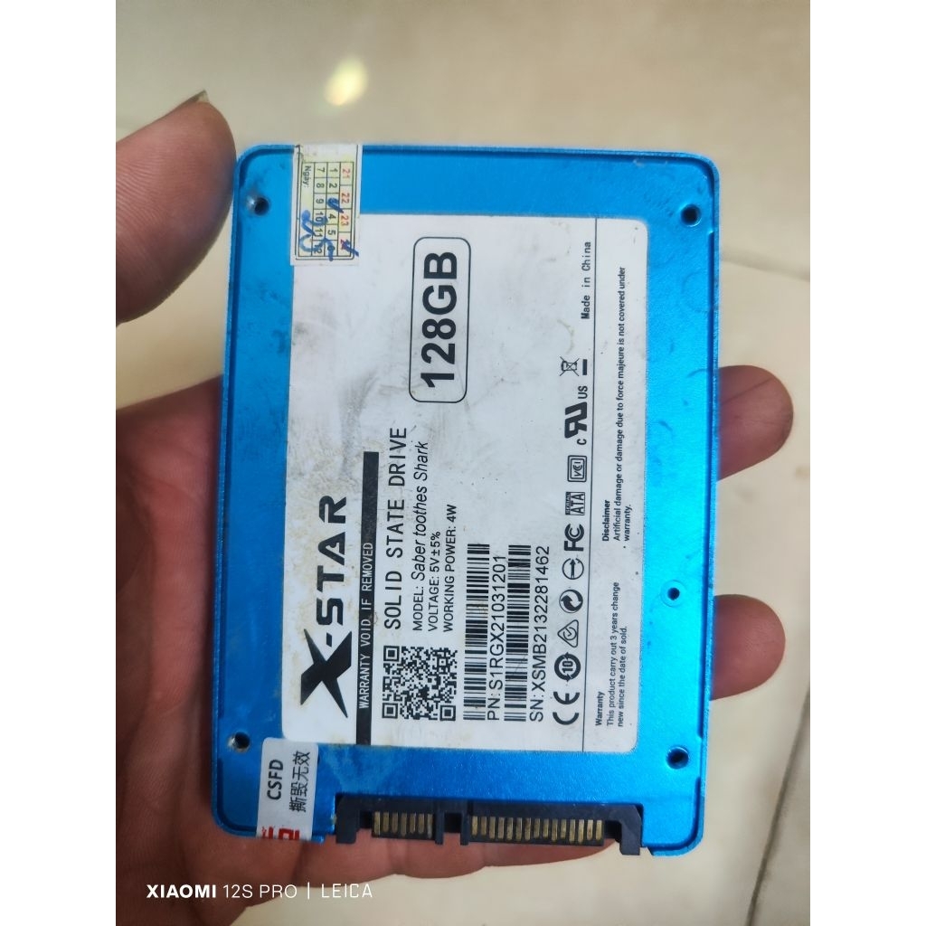 Xác ssd xstar 128gb