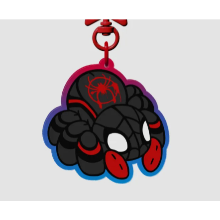 Miles Morales Spiderverse Acrylic Keychain