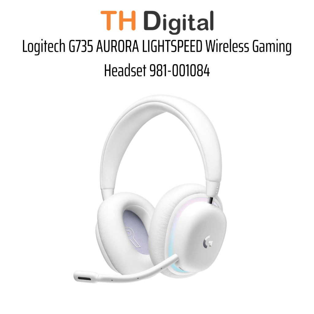 Tai nghe Logitech G735 AURORA LIGHTSPEED Wireless Gaming Headset 981-001084 - Hàng chính hãng