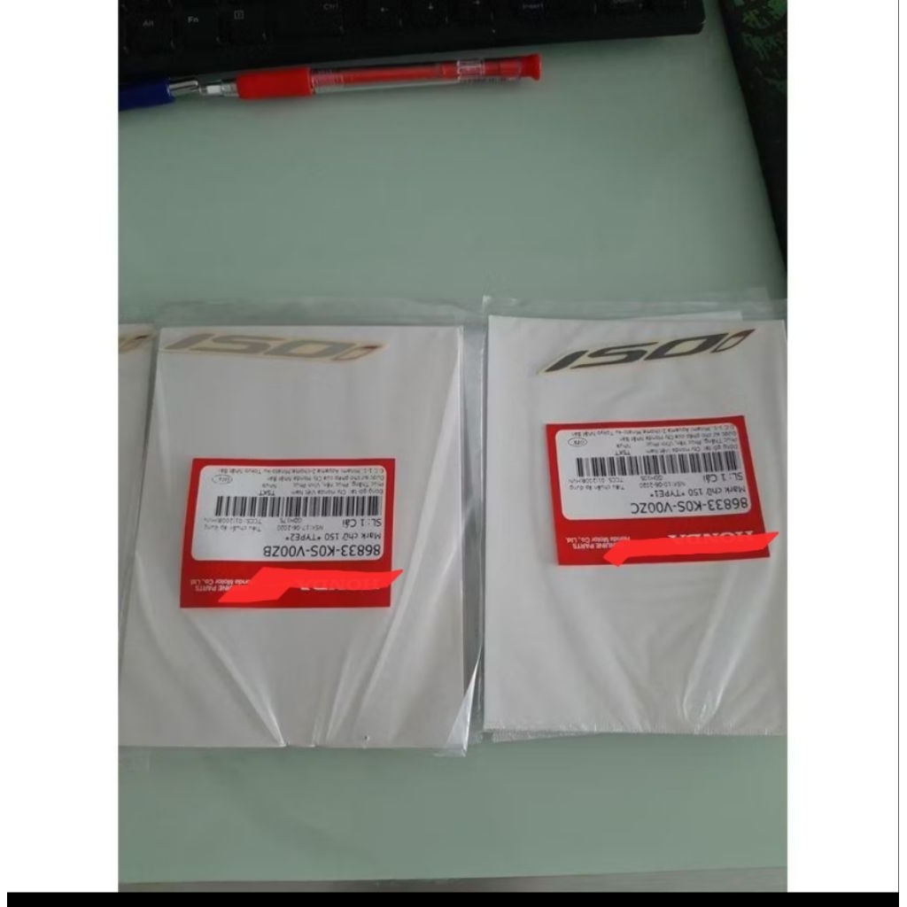 Tem chữ 150i  cho  SH 150i 2013-2025 (1 đôi - 2 bên)