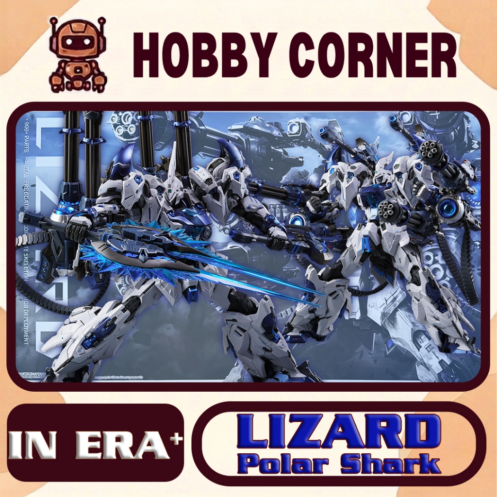[PRE-ORDER] Kit In Era+ 1/100 LIZARD - Polar Shark (tặng base, decal nước)