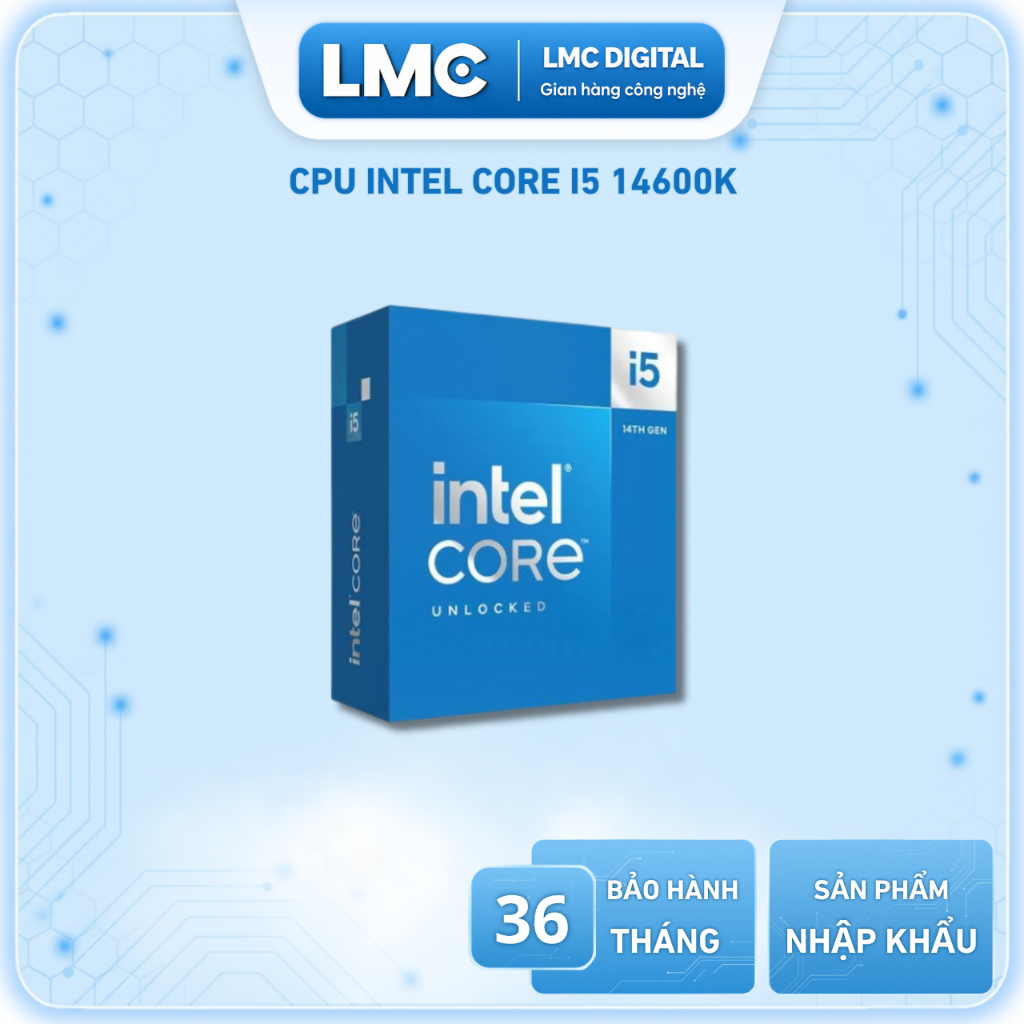 [Full VAT] CPU Intel Core I5 14600K / 14600KF Tray NEW