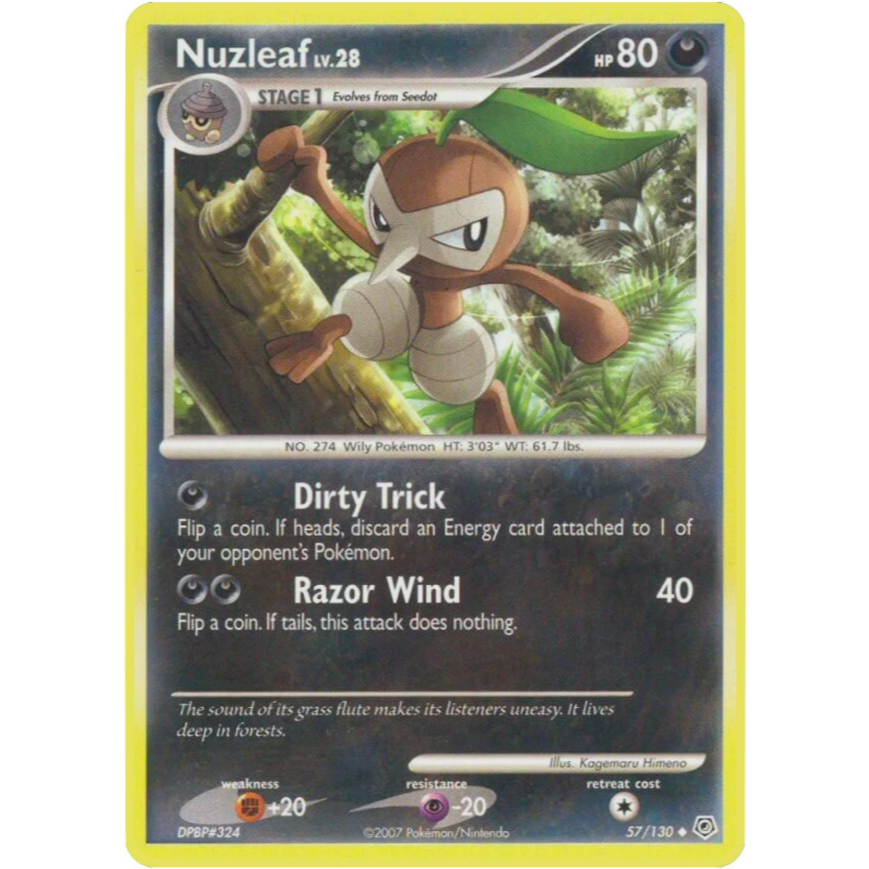 [Thẻ bài Pokemon TCG] Nuzleaf 57/130 Uncommon