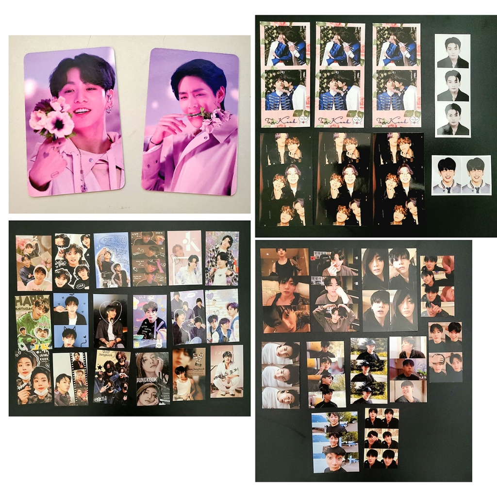 Card Taekook off, Card taekook bông, card dicon jungkook, card dicon taehyung, card bts dicon off