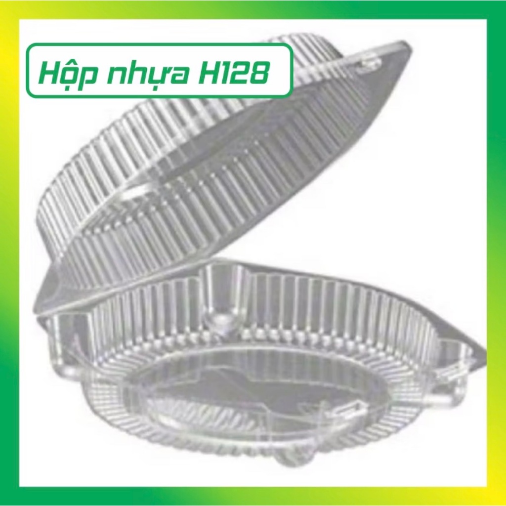 Hộp đựng bánh tai gấu H128-H129 (1 lốc 100 cái)