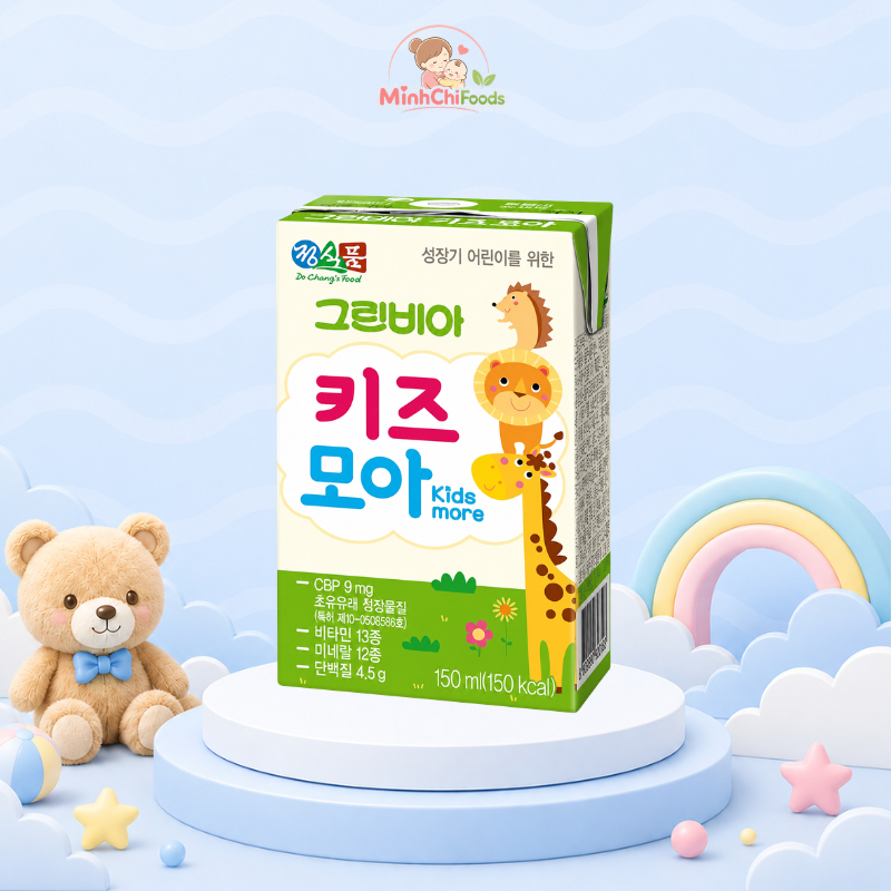 Sữa Nước Hikid Hàn Quốc 24 Hộp - Sữa Dinh Dưỡng Hikid Nhập Khẩu Hỗ Trợ Phát Triển Chiều Cao, Cân Nặn