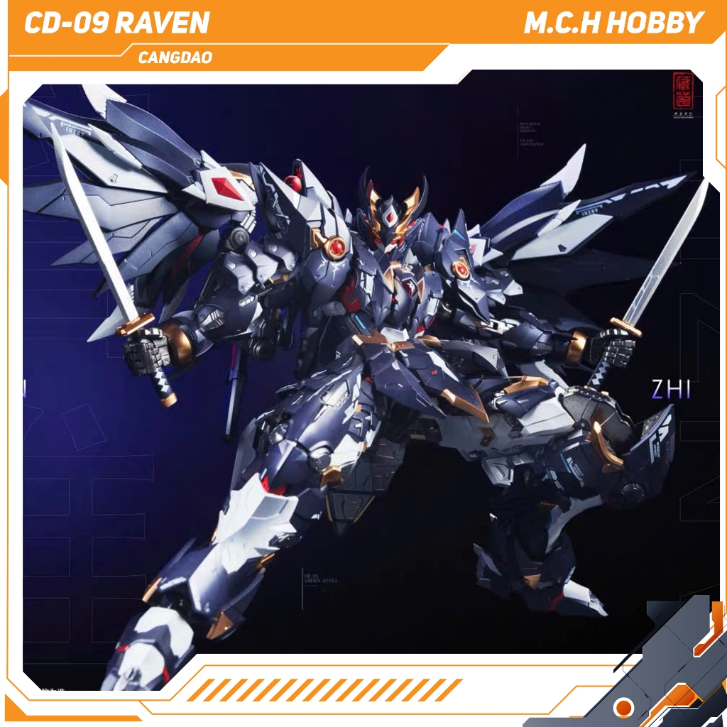 Mô Hình CD-09 Raven 1/72 Metal Build CangDao