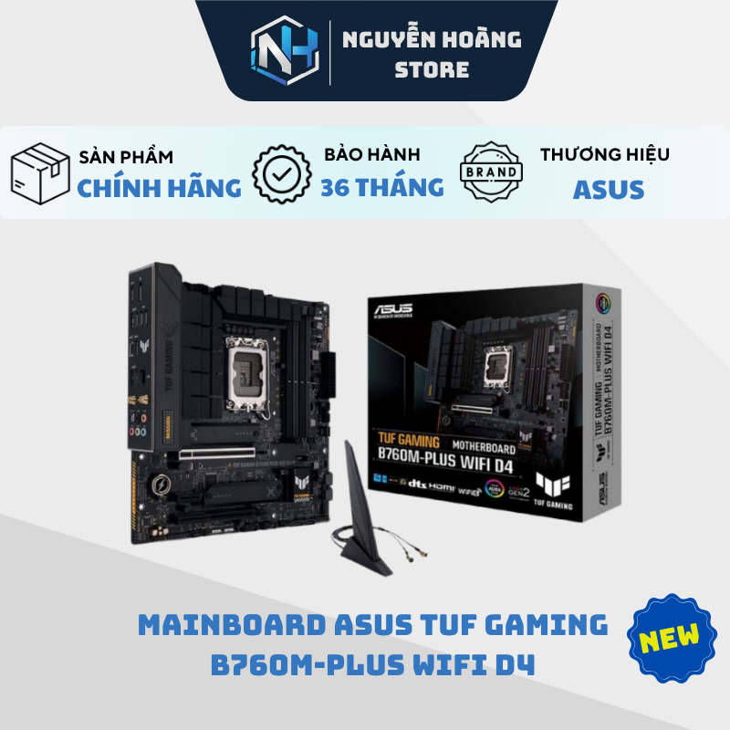 Mainboard ASUS TUF GAMING B760M-PLUS WIFI D4