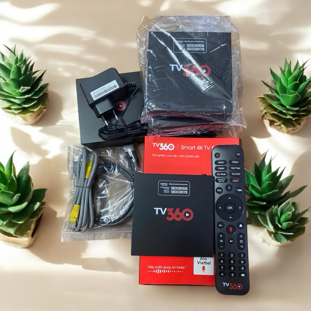 Tivi Box 360 Viettel - B866V2F - ATV12 - Xem Truyền hình, Youtube, Bóng đá miễn phí