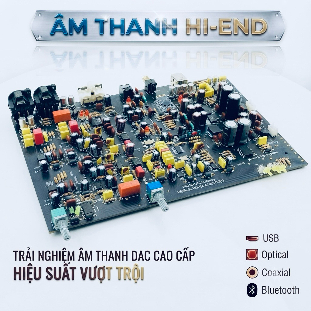 Bo Mạch Giải Mã DAC 6PRO Chíp Kép PCM1794 – Tuyệt Phẩm Tái Tạo Âm Thanh Hi-Fi