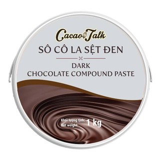 Socola Sệt Đen Cacao Talk 1kg