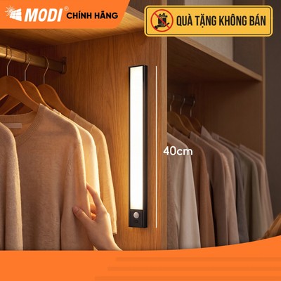 [QUÀ TẶNG KHÔNG BÁN] Đèn Thanh Dài 40CM MODI SOLAR Cảm Biến Chuyển Động Cơ Thể Người