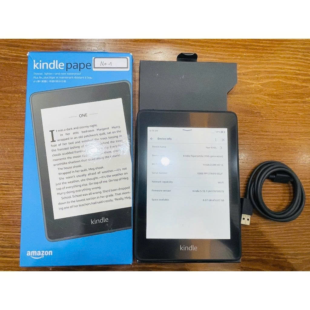 Máy đọc sách Kindle Paperwhite 4 -8GB FulBox