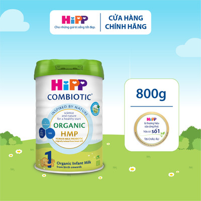 [Key] Sữa bột công thức HiPP 1 Organic Combiotic 800g