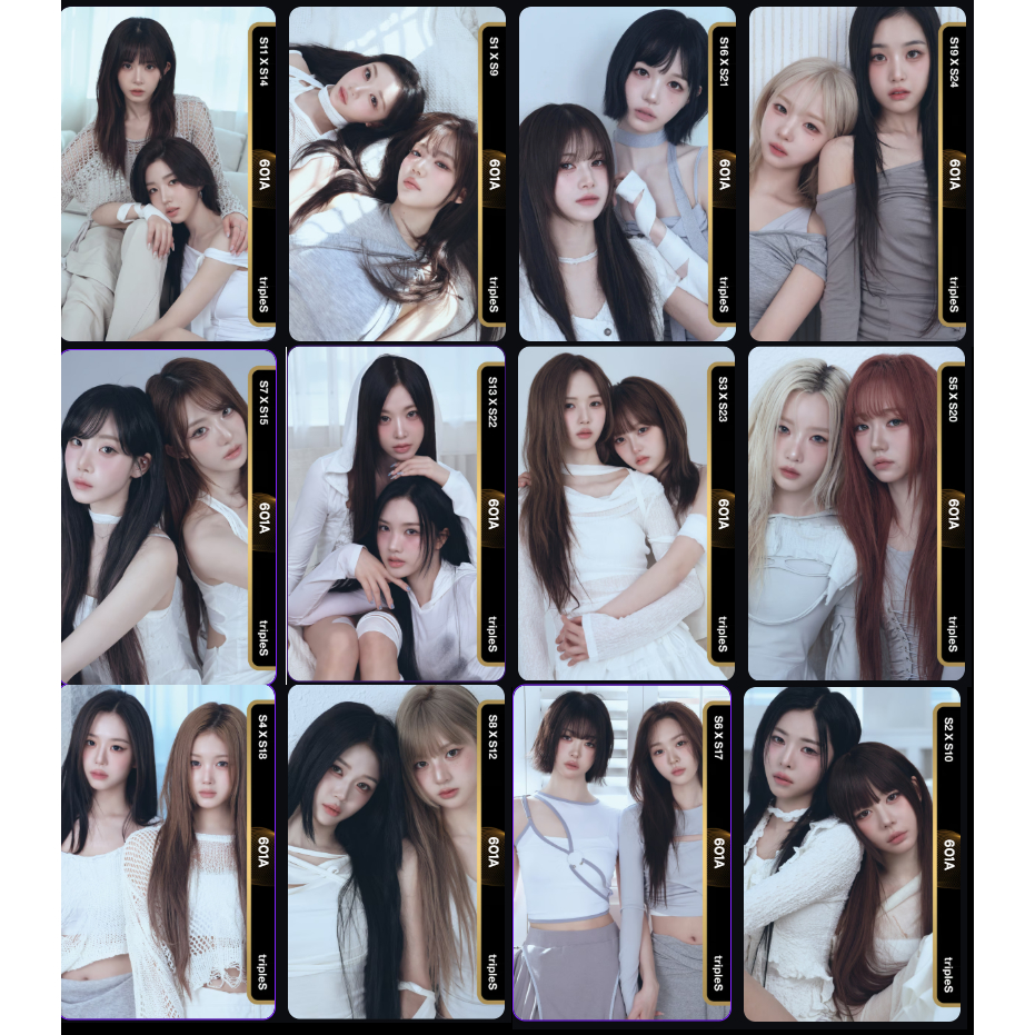 OBJEKT TRIPLES ĐÃ SCAN LOVE&POP UNIT 601 601A SeoYeon YooYeon Kotone HaYeon ShiOn ChaeWon Sullin Seo