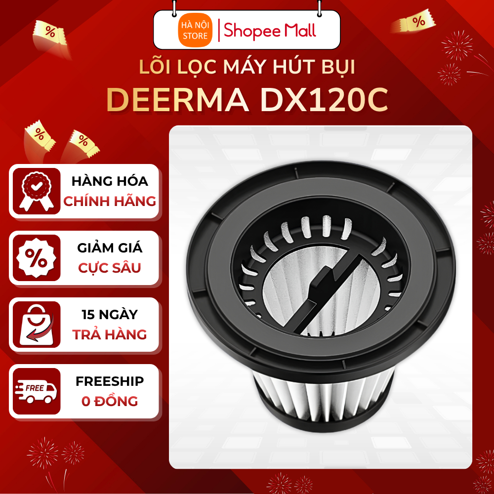Lõi lọc thay thế cho Máy hút bụi Deerma DX120C