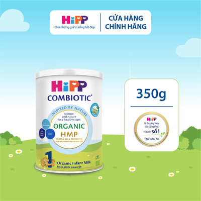 [Key] Sữa bột công thức HiPP 1 Organic Combiotic (Lon nhỏ 350g)
