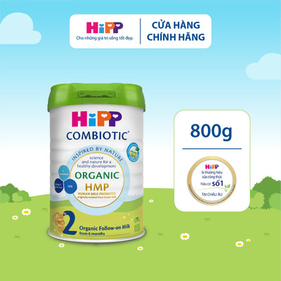 [Key] Sữa bột công thức HiPP 2 Organic Combiotic 800g
