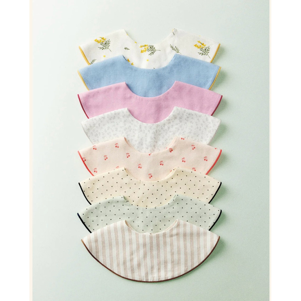 Yếm tròn xoay 360 độ đảo ngược chất xô Muslin(Konny Bib Muslin) cho bé trai bé gái hàng xuất Hàn