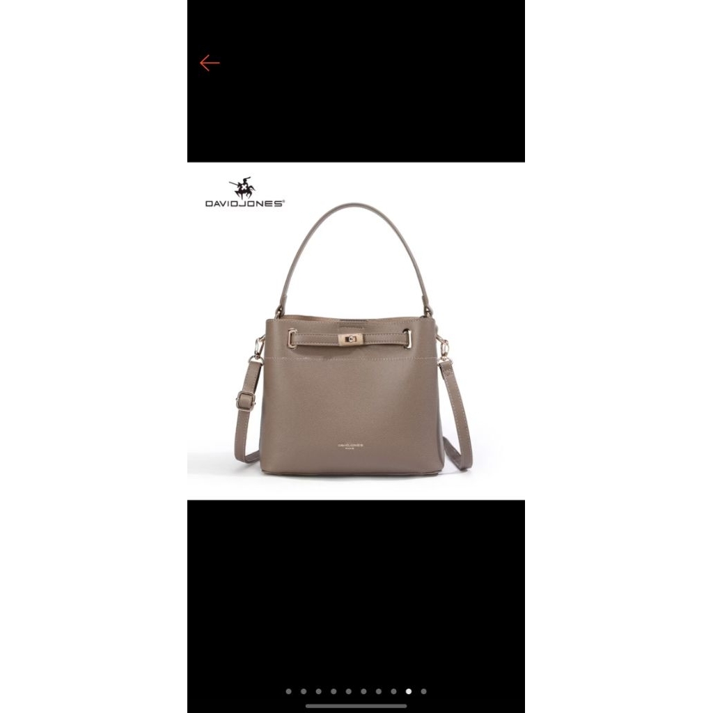 Túi 2hands David Jones màu Taupe