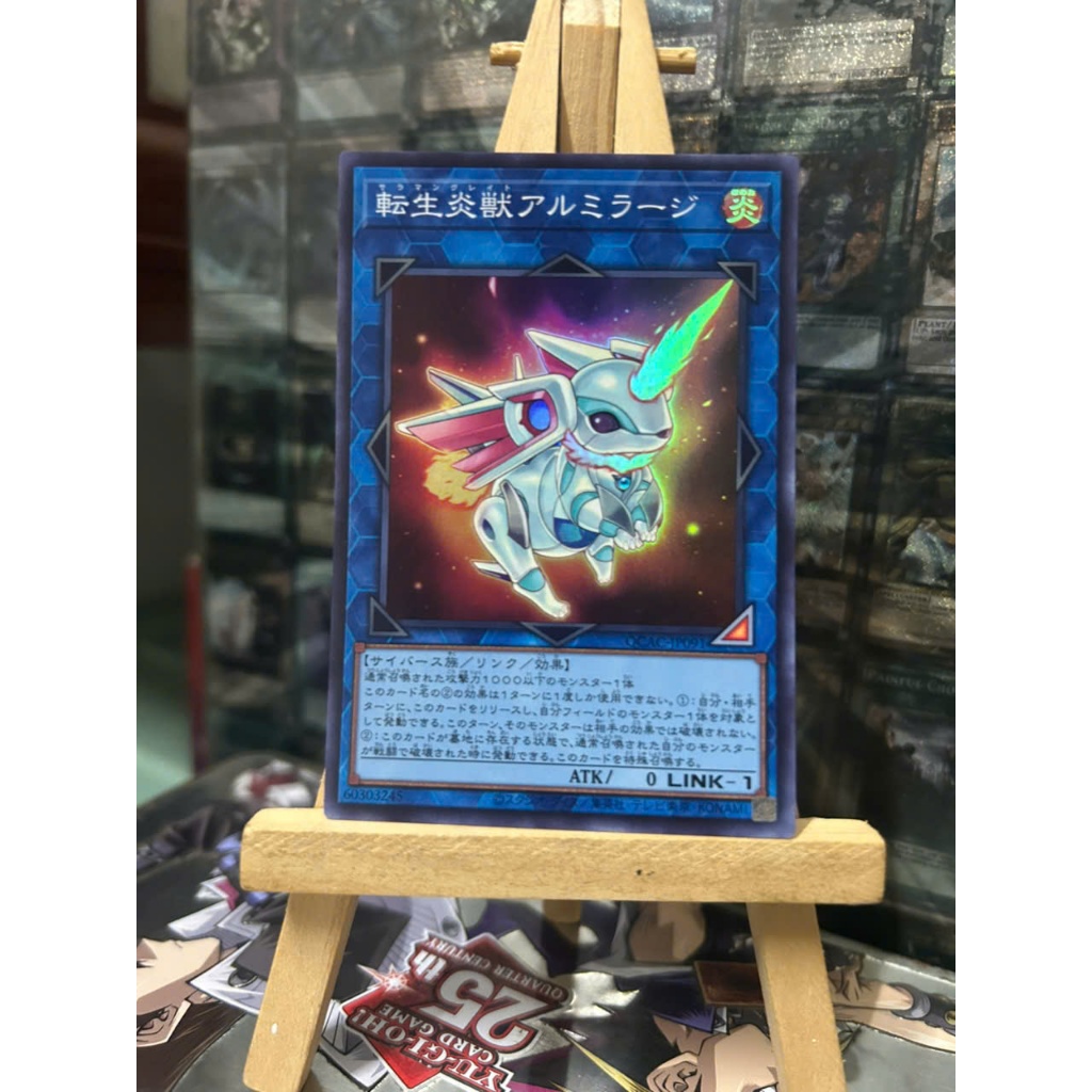 [ Đỗ Lạc 2 Yugioh ] Thẻ Bài Mint90 Yugioh Link Salamangreat Almiraj