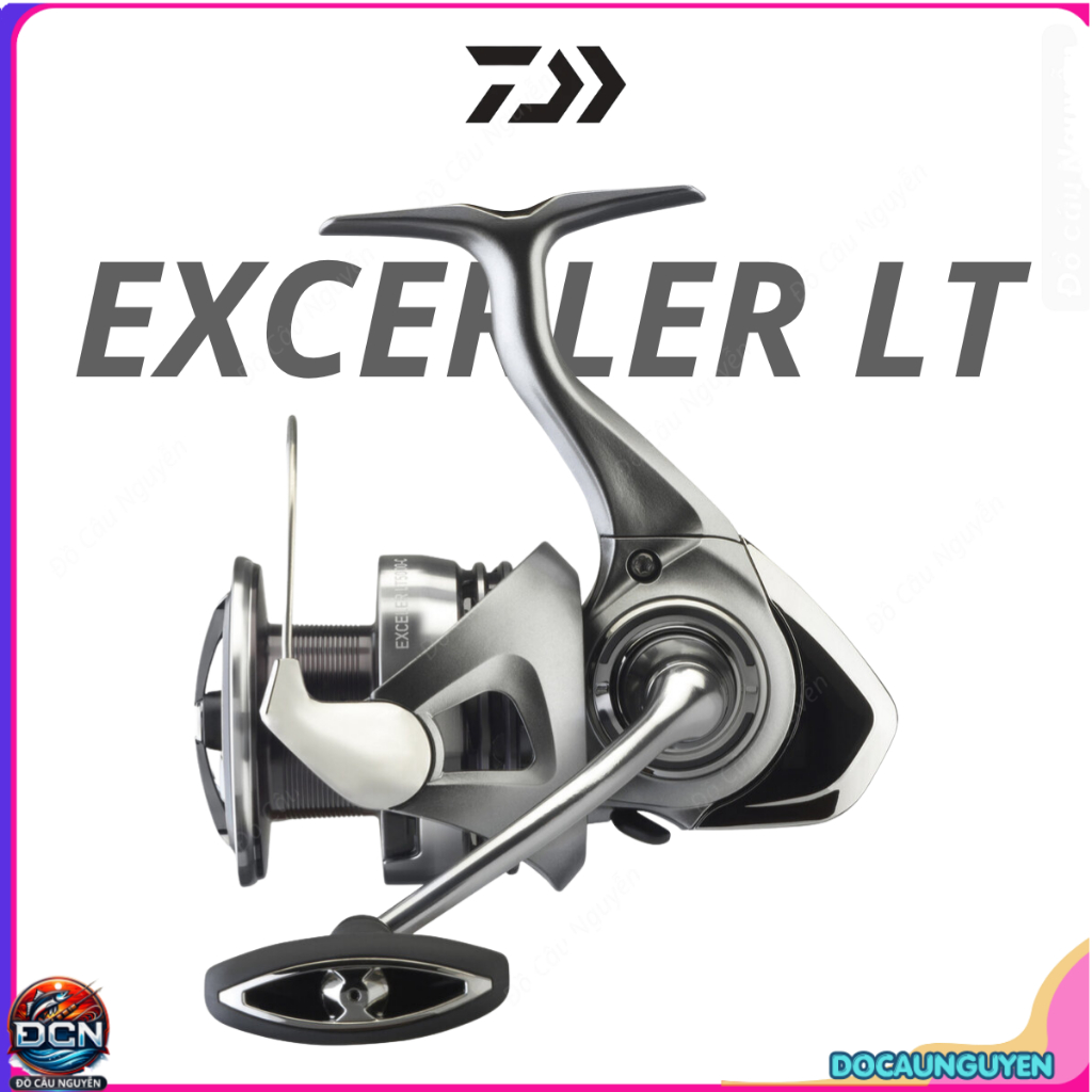Máy câu cá  đứng Daiwa Exceler LT 2023 cối nông 2500, 3000CXH