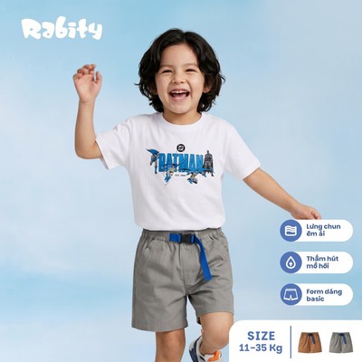   Quần short kaki bé trai Rabity 930.031